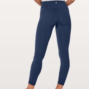 Lululemon In Movement Tight - Navy Blue